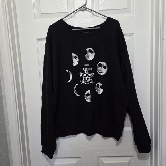 Disney Sweaters - Disney Tim Burton The Nightmare Before Christmas Jack Skellington Sweater 3XL